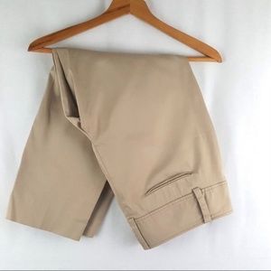 Ann Taylor Stretch Lindsay (14) Capri Khaki Pant
